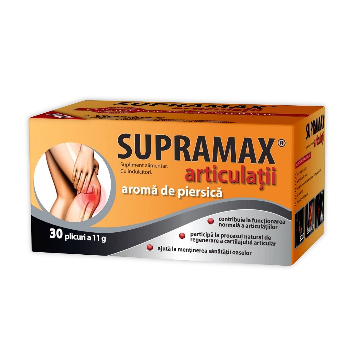 Supramax Articulatii Cu Aroma De Piersica 30 Plicuri Zdrovit Farmacia Morpheus 3309