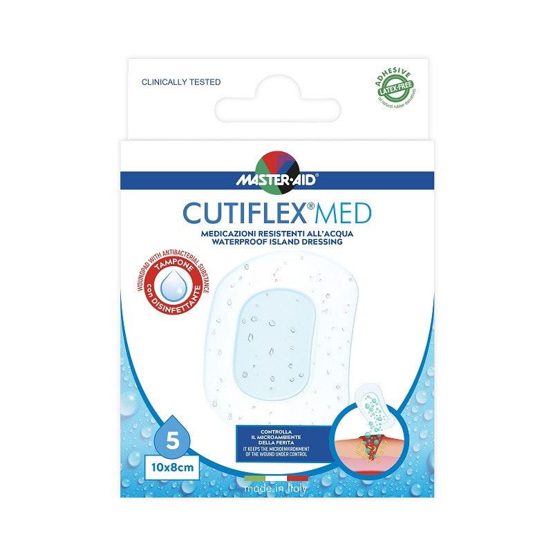 Pansament Cutiflex Med X Cm X Buc Master Aid Farmacia Morpheus